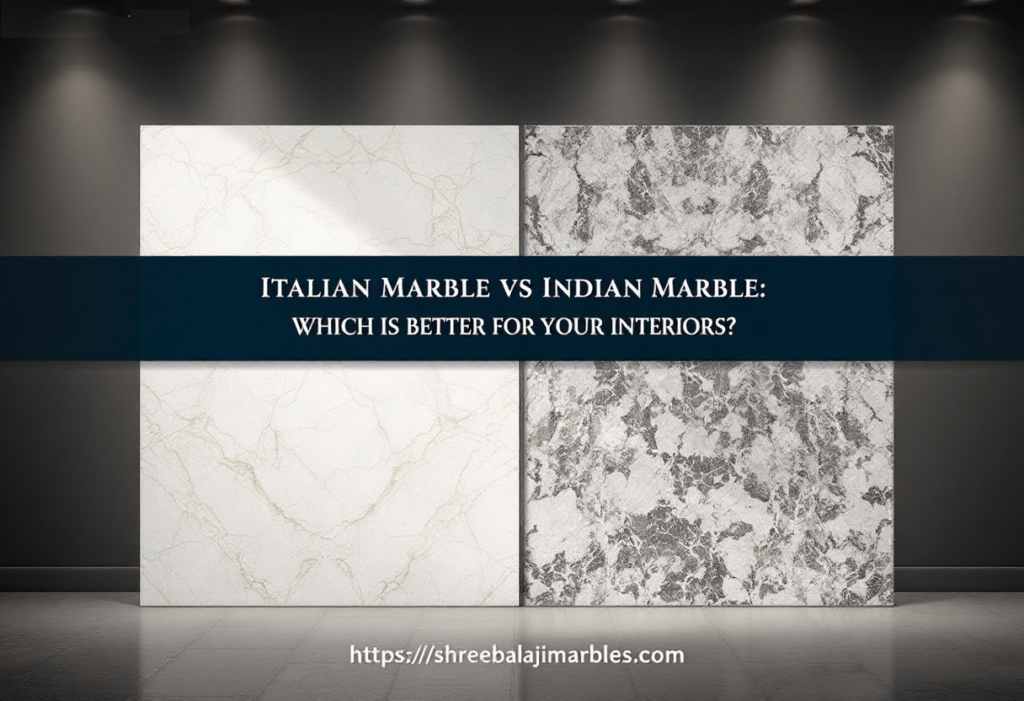 Italian Marble vs Indian Marble: Which Is Better for Your Interiors?