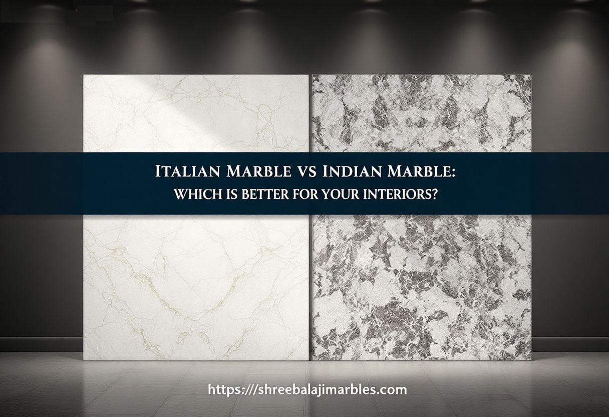 Italian Marble vs Indian Marble: Which Is Better for Your Interiors?